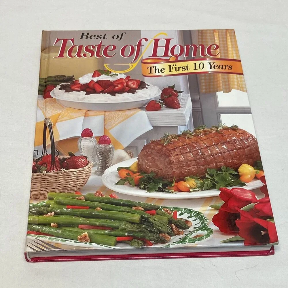 Cookbook Best of Taste of Home 2002 First 10 Years Hardback Classic Recipes